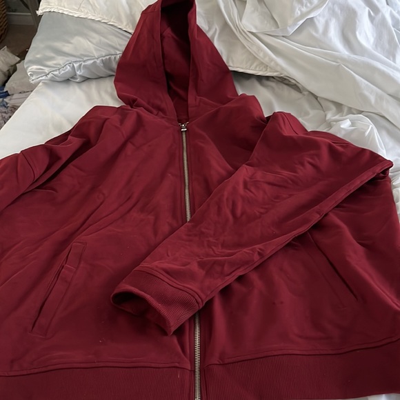Burgundy US hoodie - Picture 2 of 8